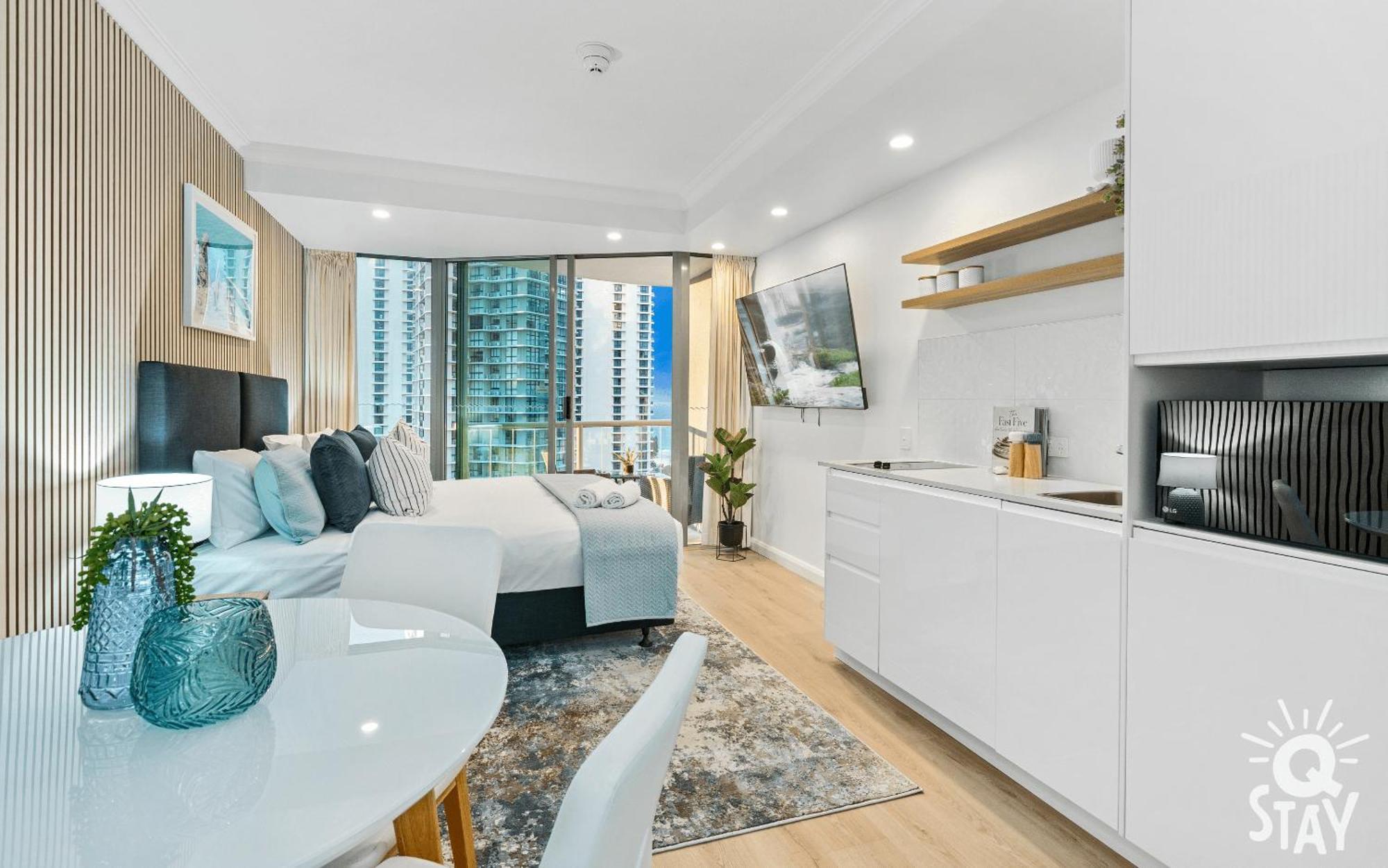 Legends Apartments - Qstay Gold Coast Kültér fotó