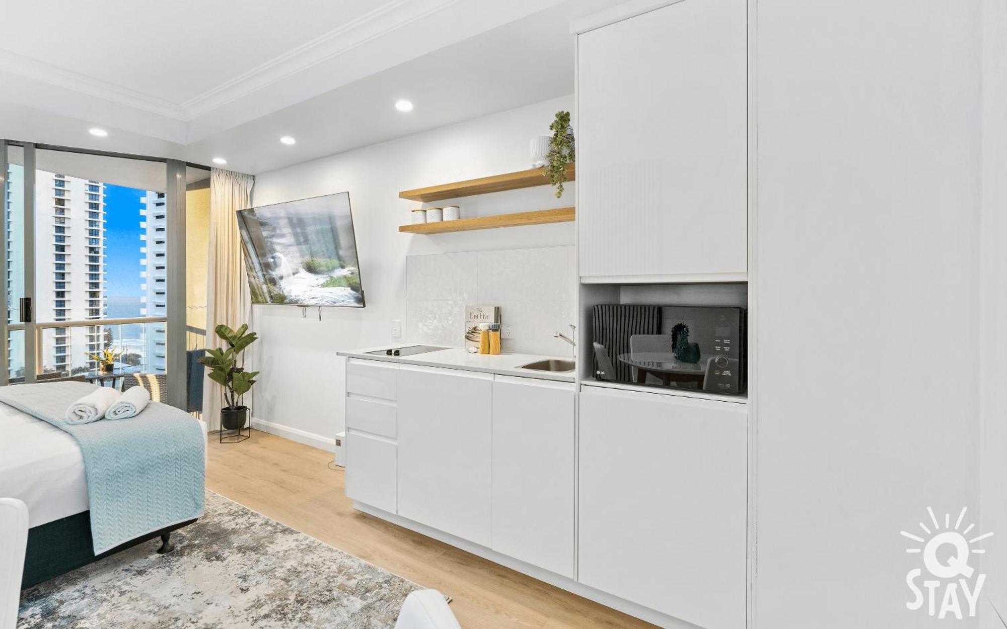 Legends Apartments - Qstay Gold Coast Kültér fotó
