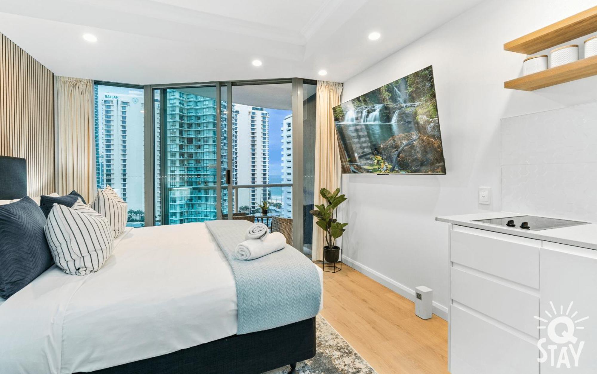 Legends Apartments - Qstay Gold Coast Kültér fotó